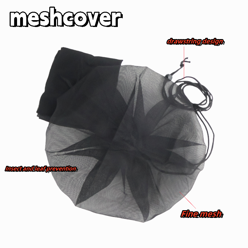 Garden Netting Cover - ตาข่ายคลุมกลางแจ้งขนาด 100 ซม. สำหรับถังเก็บน้ำฝน ถังเก็บน้ำ ฝาครอบถังน้ำ
