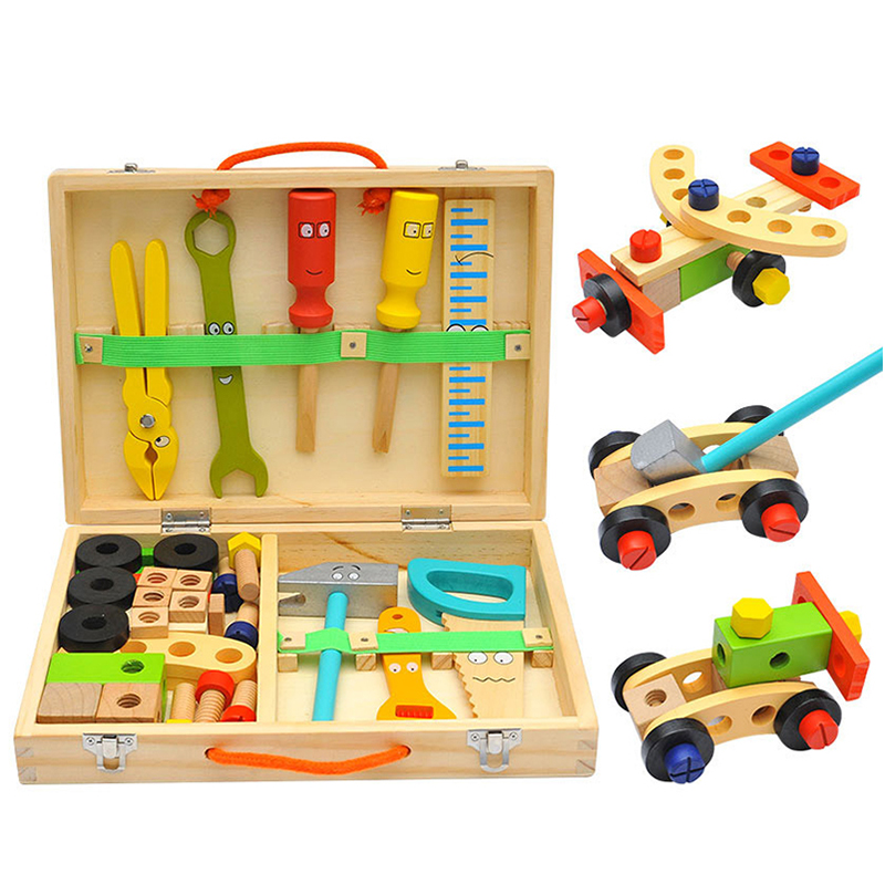 Gardening Tools For 10 Year Olds - การศึกษา Montessori ของเล่นเด็กพลาสติกกล่องเครื่องมือไม้ Pretend Play ชุดเด็ก