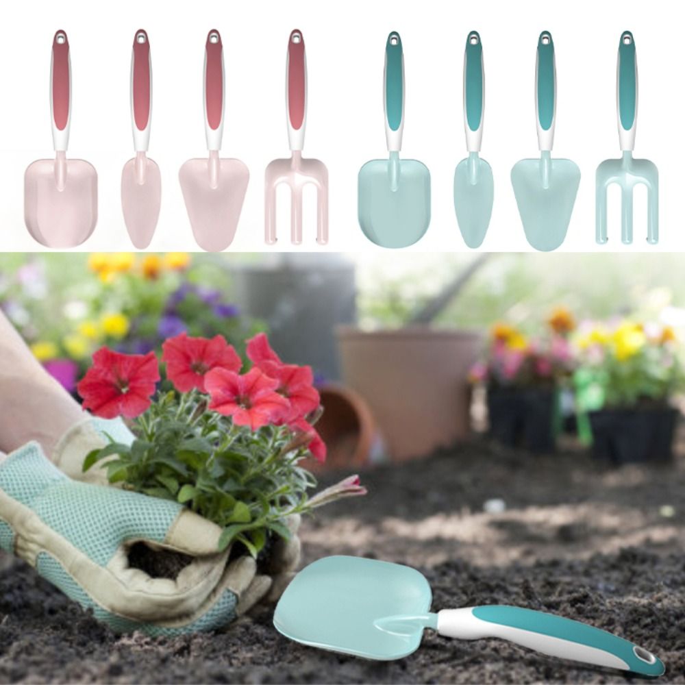 Gardening Tools For 10 Year Olds - ชุดเครื่องมือทำสวนสำหรับเด็ก สีสันสดใส ของขวัญ ชุดอุปกรณ์ปลูกต้นไม้ จอบ คราด