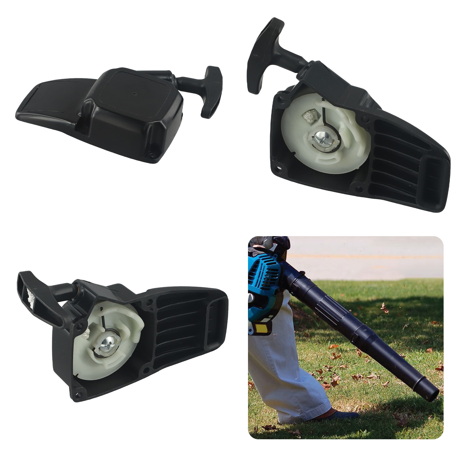 Gardening Tools Must Haves - ตัวสตาร์ทแบบดึงกลับทำจากพลาสติกนี้เป็นส่วนประกอบที่จำเป็นสำหรับเครื่องจักรสำคัญของคุณ รวมถึงรุ่น FH25 และ BXX500