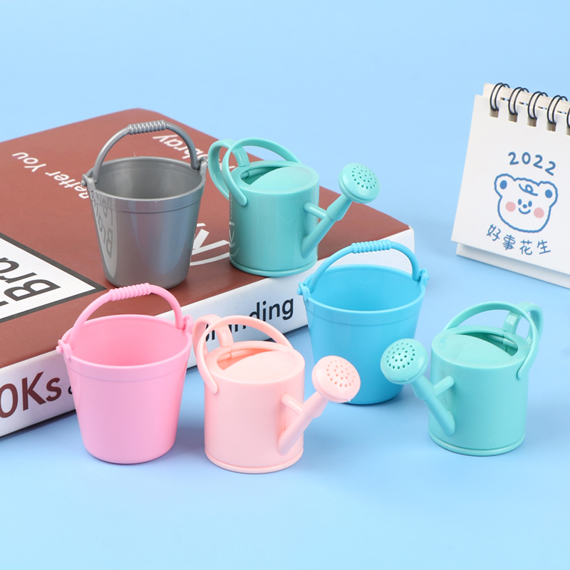Gardening Tools Watering Can - 【CPI】1 ชุดบ้านตุ๊กตาจิ๋ว ถังรดน้ำ รดน้ำต้นไม้ ของเล่นตกแต่งสวน