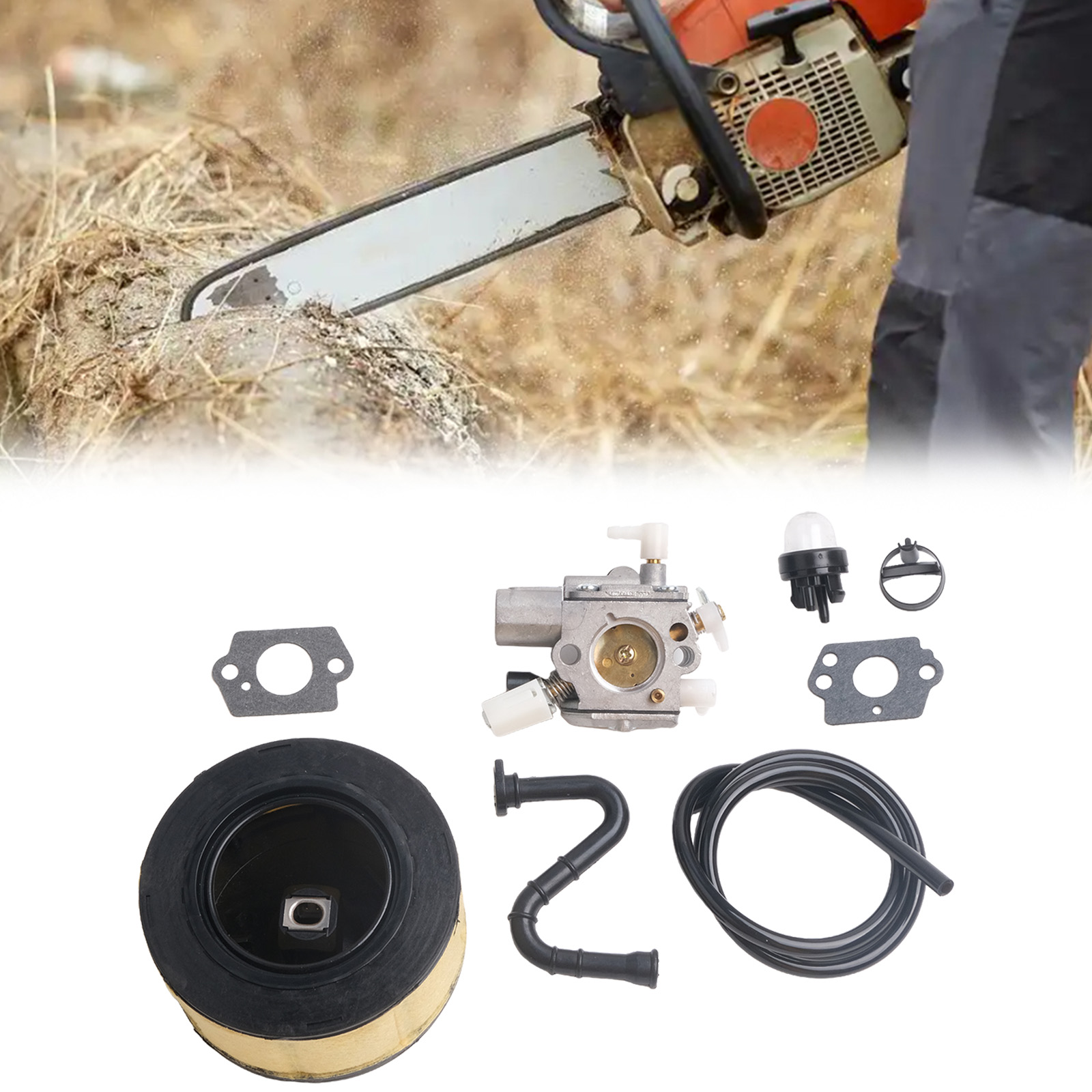 Gardening Tools Must Haves - ต้องมีสําหรับผู้ที่ชื่นชอบ DIY ชุดคาร์บูเรเตอร์เลื่อยโซ่ระดับพรีเมียมเสนอทุกสิ่งที่คุณต้องการเพื่อการซ่อมแซมที่มีประสิทธิภาพ