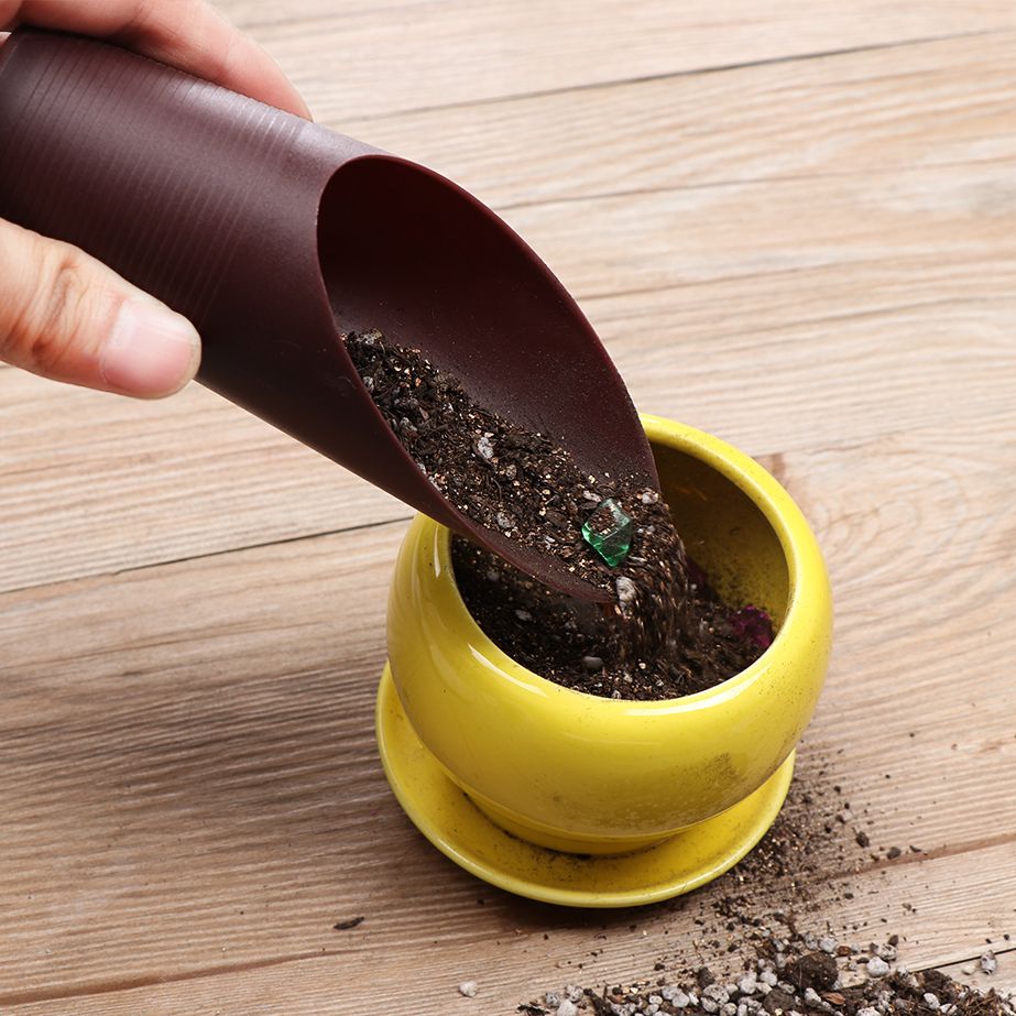 Gardening Tools Shovel - ถ้วยพลั่วดินพลาสติก1ชิ้นสำหรับทำสวนกระถางเพาะต้นบอนไซกระถางเครื่องมือทำสวนขนาดเล็กสำหรับบ้าน