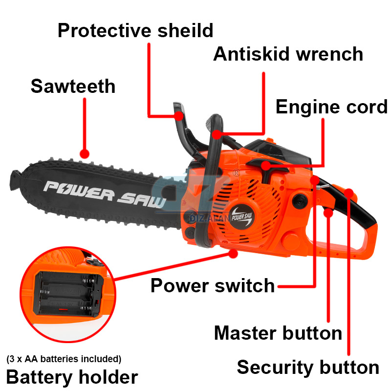 เด็กเครื่องมือ Power Chainsaws - Gardening Tools For 10 Year Olds บทวิจารณ์และราคา