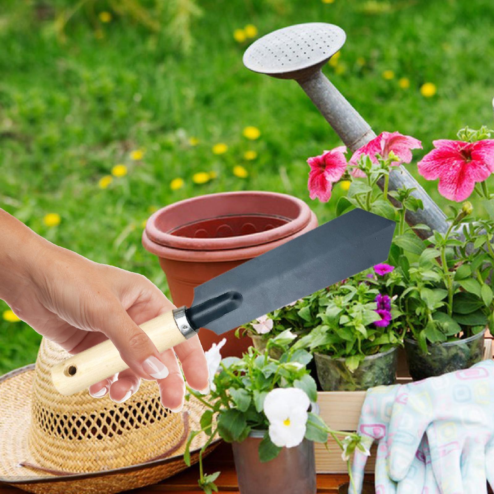 พลั่วสวนขนาดเล็ก ด้ามไม้ อเนกป - Gardening Tools Shovel บทวิจารณ์และราคา