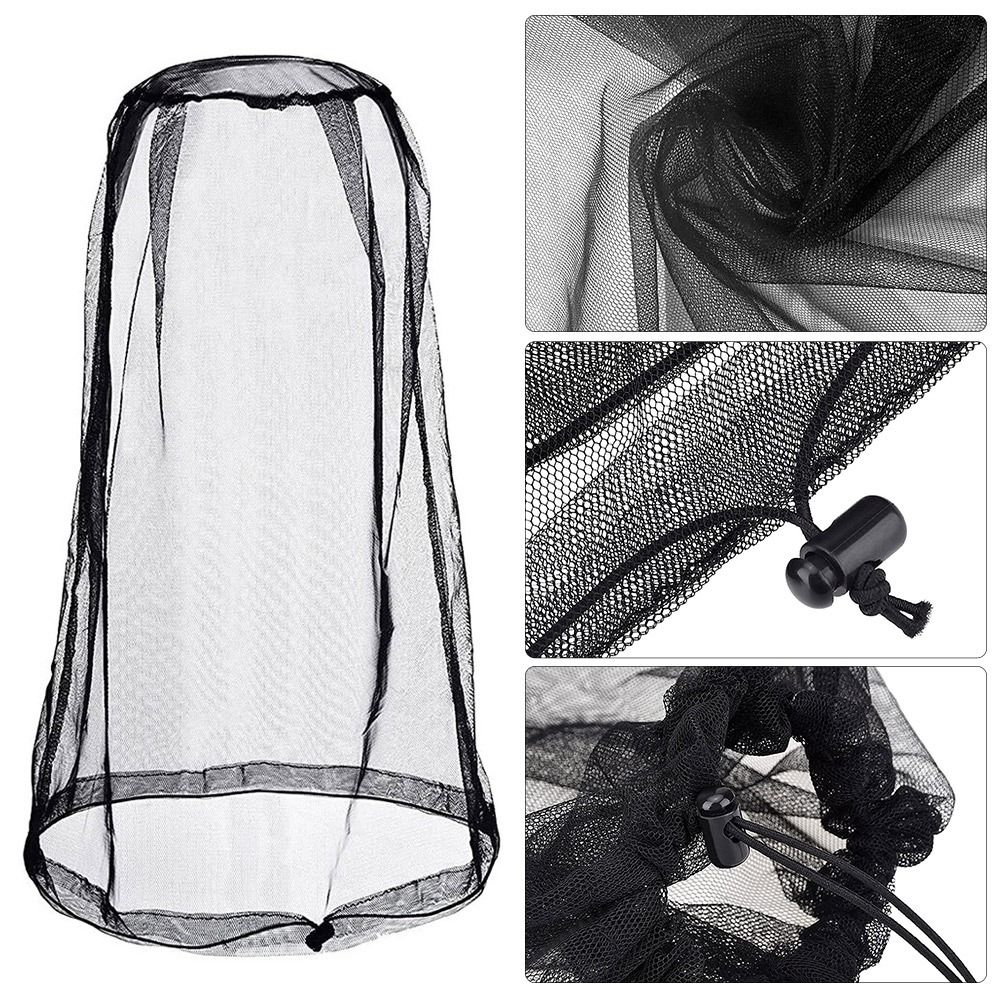 หมวกทำสวน ตาข่ายคลุมศีรษะกันยุ - Garden Netting Cover บทวิจารณ์และราคา