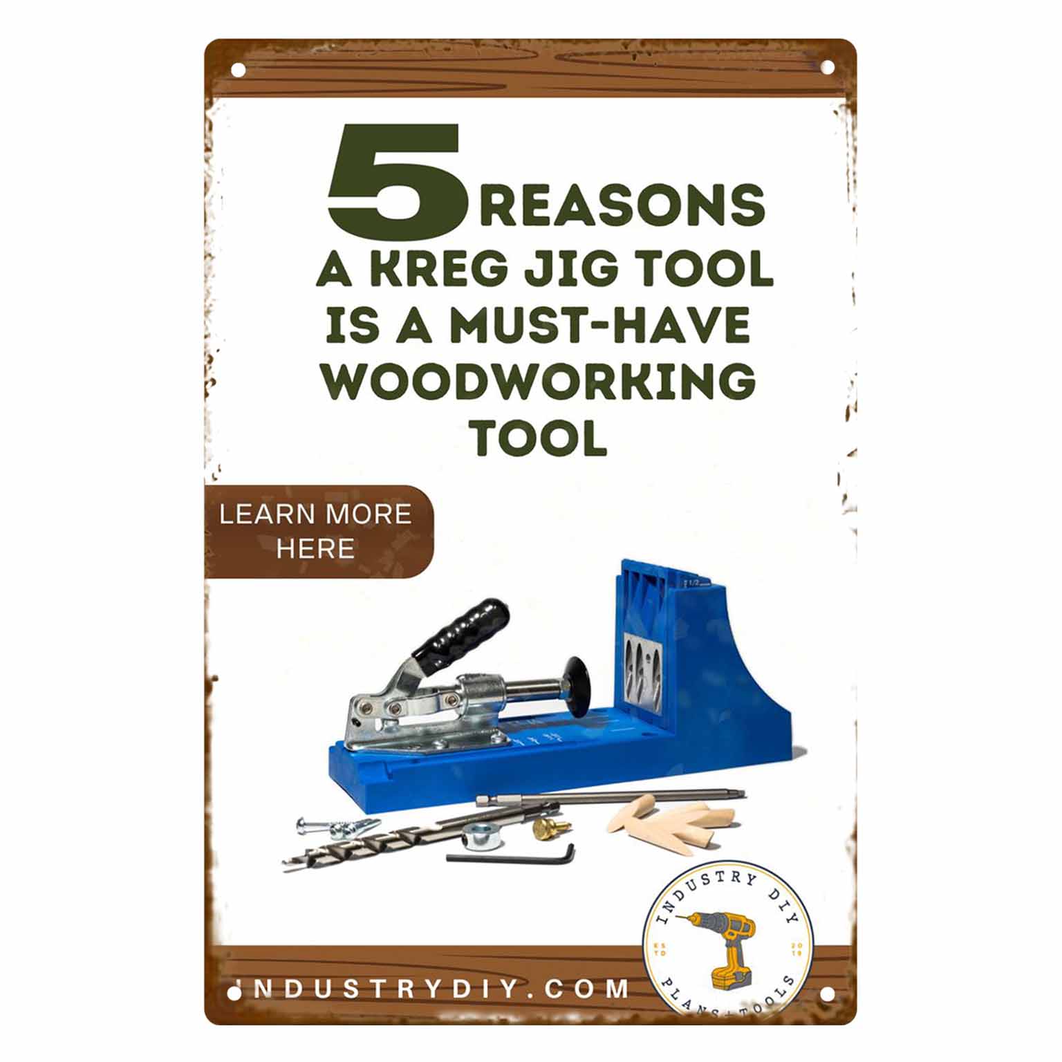 เครื่องมือ Kreg Jig แบบ 2 มิติ - Gardening Tools Must Haves บทวิจารณ์และราคา