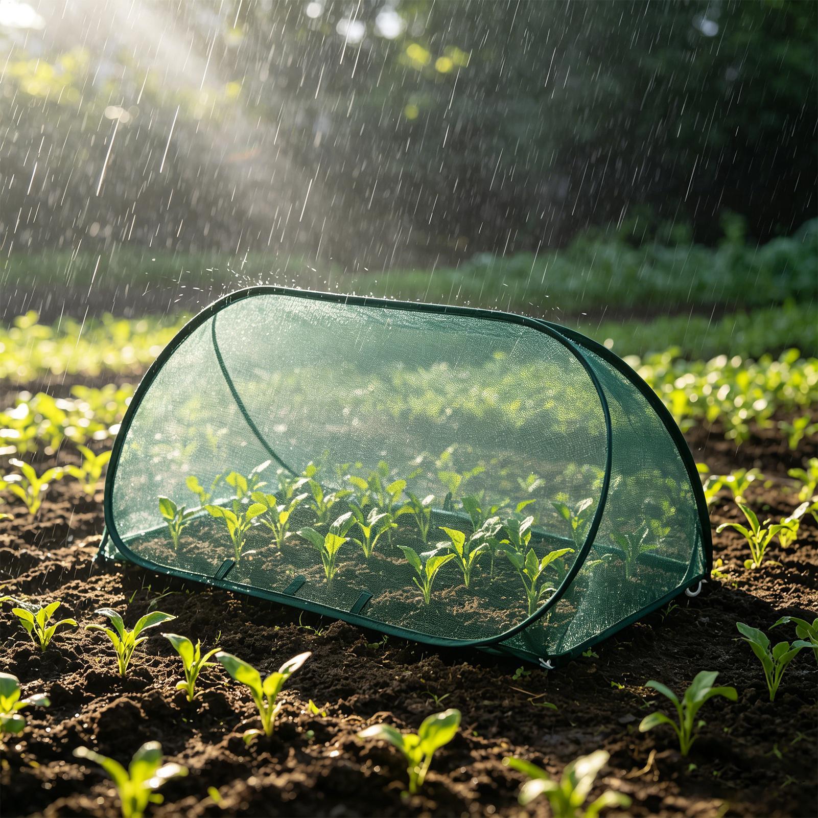 ผ้าคลุมต้นไม้กลางแจ้ง ตาข่ายป้ - Garden Netting Cover บทวิจารณ์และราคา