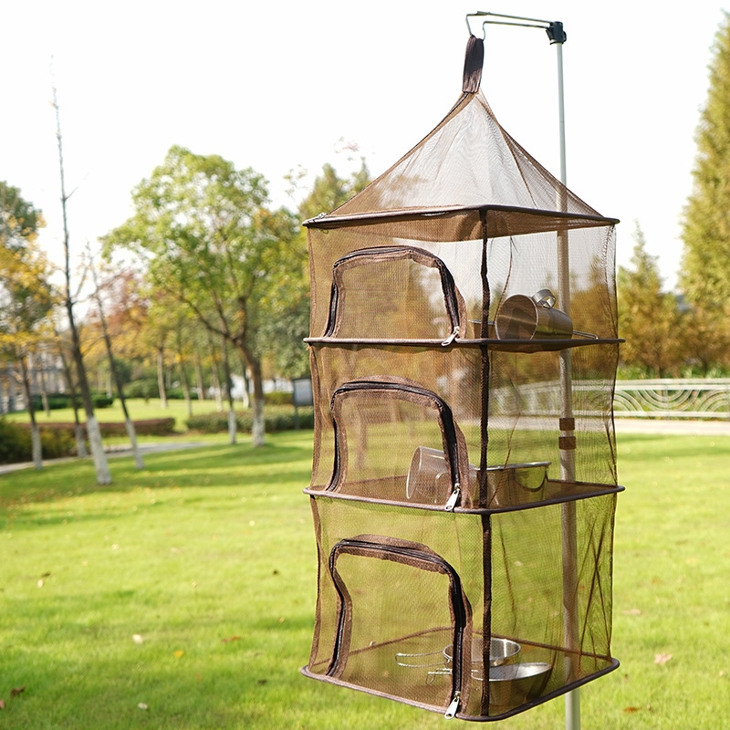 ราวตากผ้าแบบแขวนหลายชั้นพร้อมต - Garden Netting Cover บทวิจารณ์และราคา
