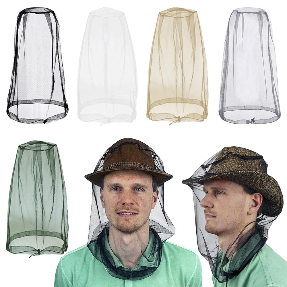 หมวกทำสวน ตาข่ายคลุมศีรษะกันยุ - Garden Netting Cover บทวิจารณ์และราคา