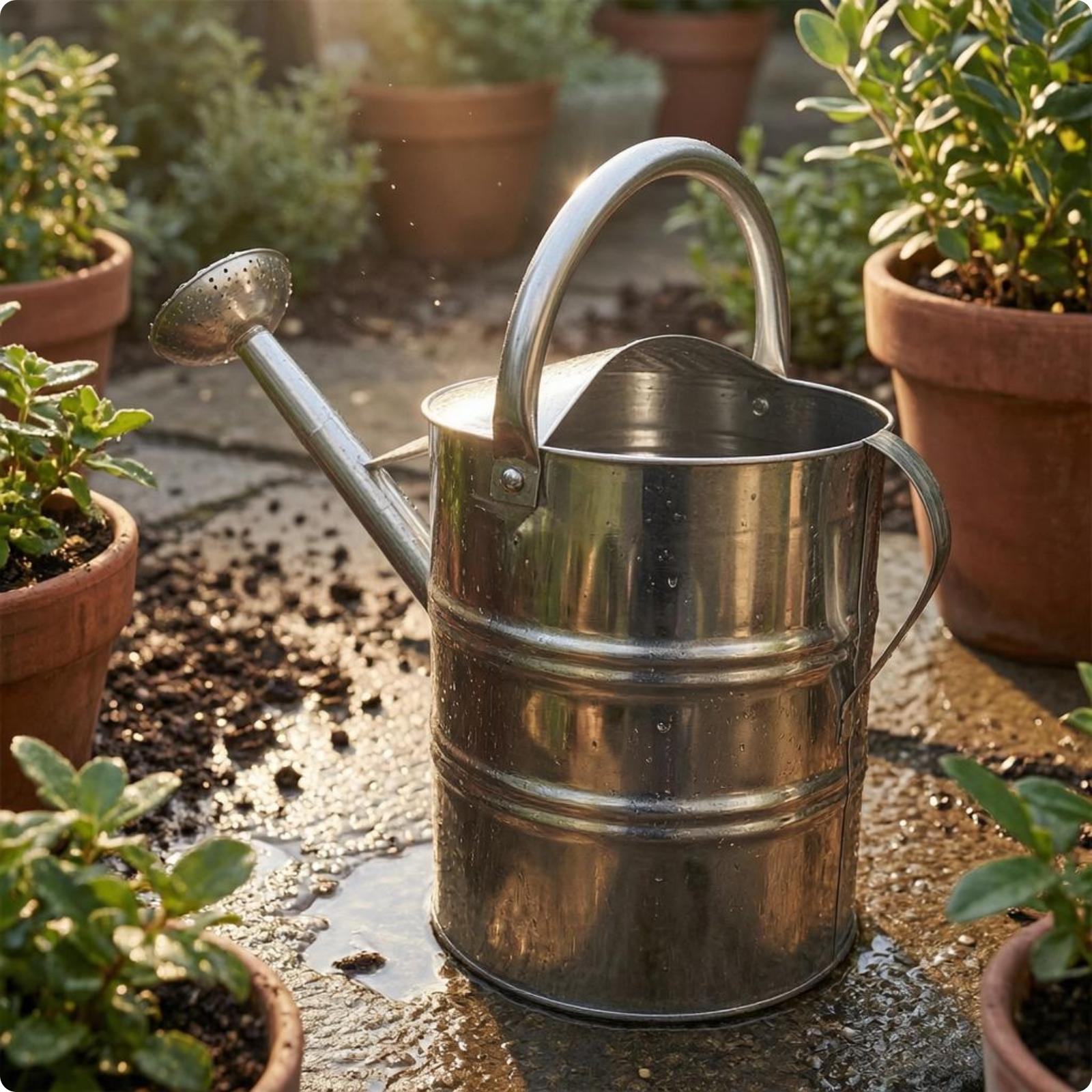 บัวรดน้ำต้นไม้สแตนเลส แข็งแรง  - Gardening Tools Watering Can บทวิจารณ์และราคา