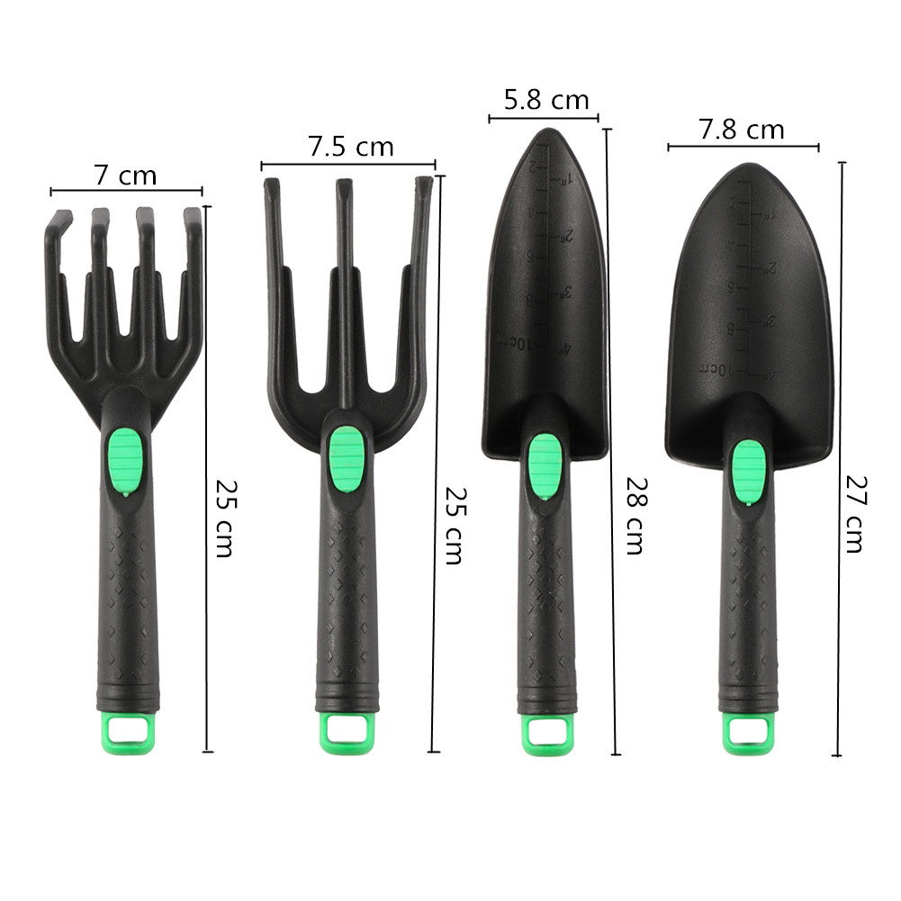 ชุดเครื่องมือพลั่วสวน 4 ชิ้น ค - Gardening Tools Shovel บทวิจารณ์และราคา