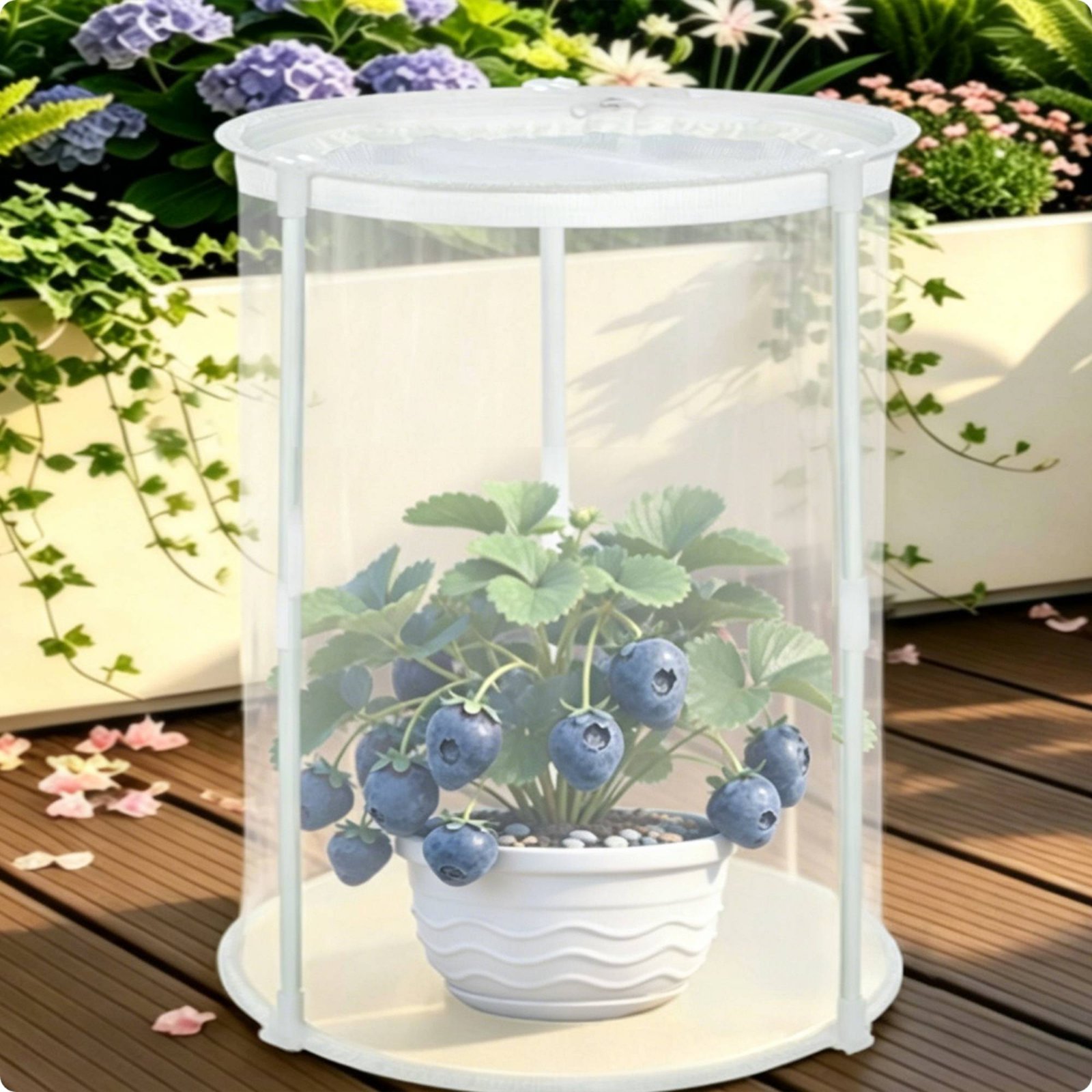 ตาข่ายคลุมต้นไม้แบบขยายได้ พกพ - Garden Netting Cover บทวิจารณ์และราคา