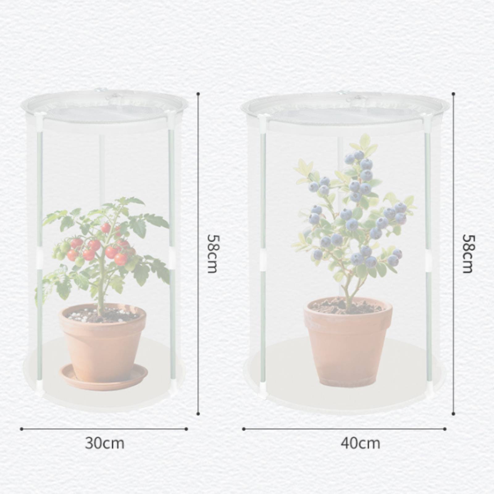ตาข่ายคลุมต้นไม้แบบขยายได้ พกพ - Garden Netting Cover บทวิจารณ์และราคา