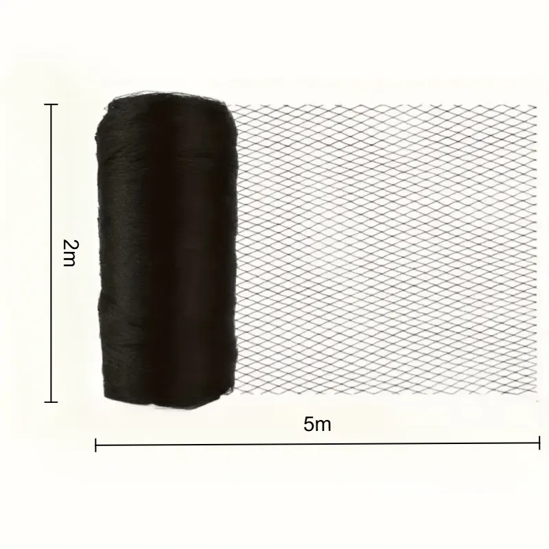 ตาข่ายกันนกสีดำแบบทนทาน ใช้ซ้ำ - Garden Netting Cover บทวิจารณ์และราคา
